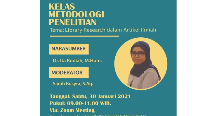 webinar Kelas Metodologi Penelitian - ejogja