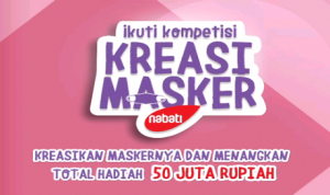 Raja Lomba Kreasi Masker Vita Krim Berhadiah Total 50 JUTA Rupiah