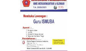 loker guru sleman