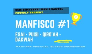 OSIS BIMASAKTI MAN 3 BANTUL PROUDLY PRESENT