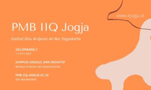 PMB IIQ An Nur Yogyakarta