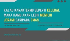 Quotes Pendidikan Hidup Dr. Fahrudin Faiz