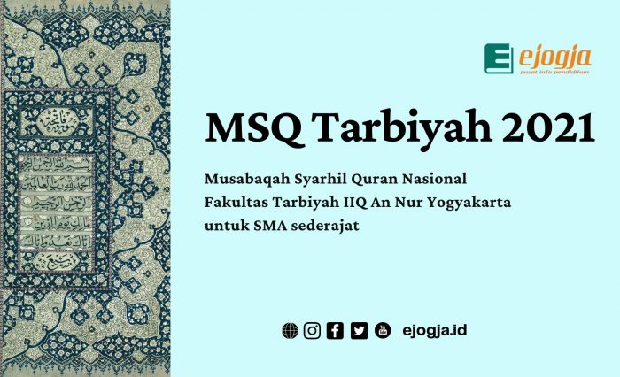 Cover MSQ Tarbiyah 2021