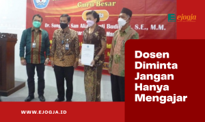 Dosen Diminta Jangan Hanya Mengajar
