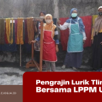 Pengrajin Lurik Tlingsing Bersama LPPM UNY