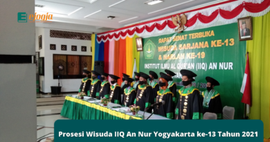 Prosesi Wisuda IIQ An Nur Yogyakarta ke-13 Tahun 2021
