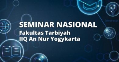Seminar Nasional Fakultas Tarbiyah IIQ An Nur Yogykarta ejogja ID