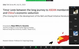 Bahas Jalan Terjal Timor Leste Menjadi Anggota ASEAN, ISAIs UIN Sunan Kalijaga Adakan Kajian