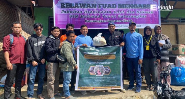 Perguruan Islam An Nizhamiyyah (PIN) Ringankan Beban Korban Galodo dengan Paket Sembako