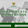 Ambil! Beasiswa Riset S1 dan S2 BAZNAS DIY TAHUN 2025