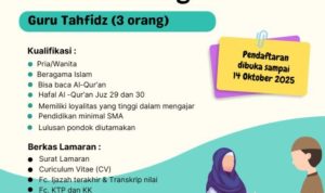 Loker Guru Tahfiz MI Maarif Candra Sleman Yogyakarta Loker Guru Tahfiz MI Ma`arif Sleman DI Yogyakarta