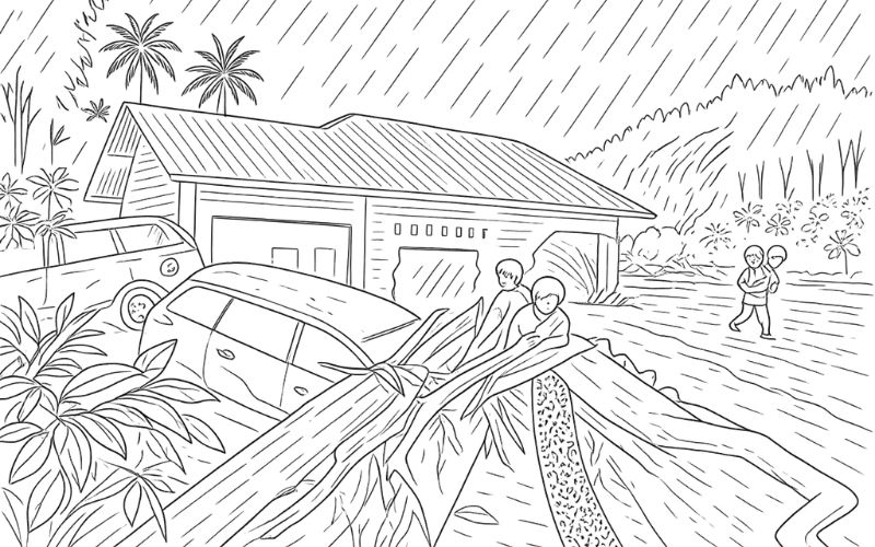banjir serakah