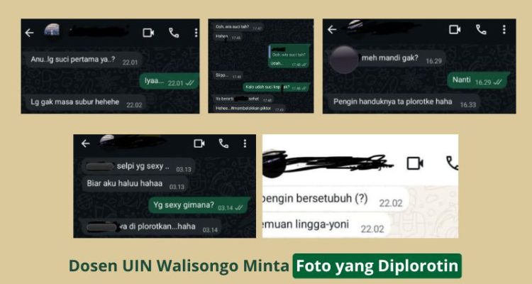 Dugaan Pelecehan Dosen UIN Semarang ke Mahasiswi Betul-betul Mengusik Nurani