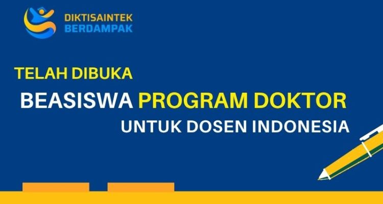 Kemdiktisaintek Buka Beasiswa Program Doktor untuk Dosen Indonesia 2026