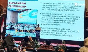 Workshop Pendidikan; RUU Sistem Pendidikan Nasionl, Wakil Ketua Komisi X DPR RI: PPPK Bisa Jadi ASN Mulai Tahun 2027